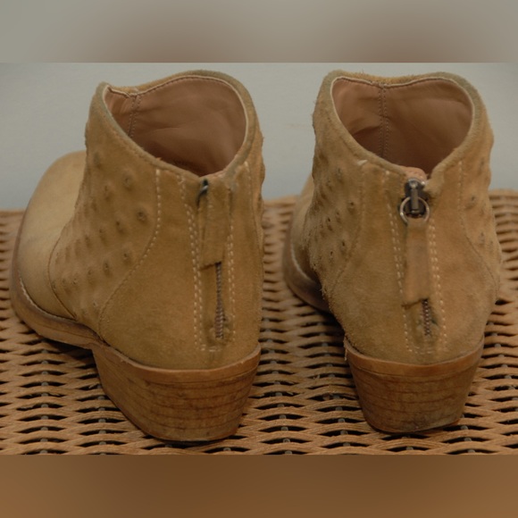 Zara-ladies leather ankle cowboy boots - Picture 3 of 4